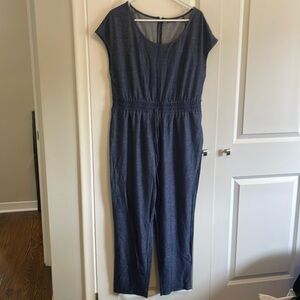 SHEIN curve faux denim jumpsuit size 1xl